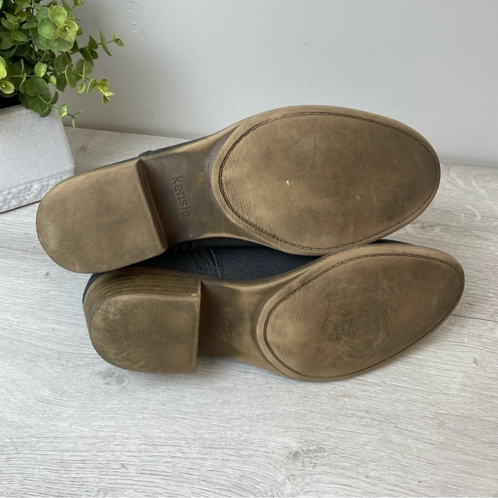 KENSIE Gerona Gray Suede Booties Size 8.5M - Picture 2 of 10